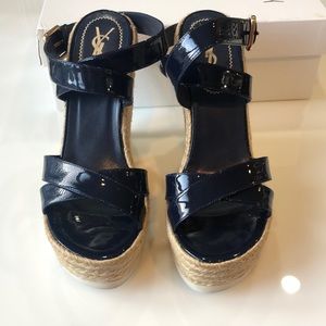 Yves saint Laurent wedge sandals